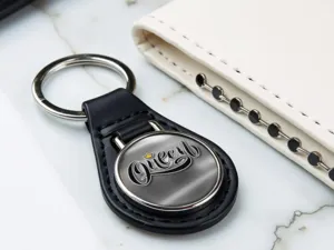 Porte‑anneau Cuir Design Sup Touche Sport
